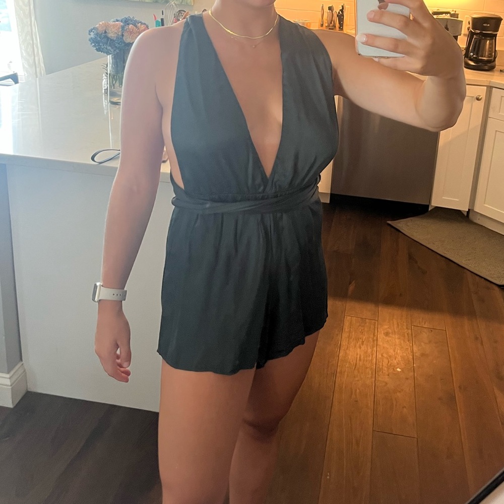 Green Romper *FROM ITALY*